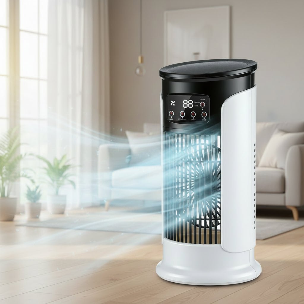 FreshWind ochlazovač 3 v 1 s zvlhčovačem a LED osvětlením