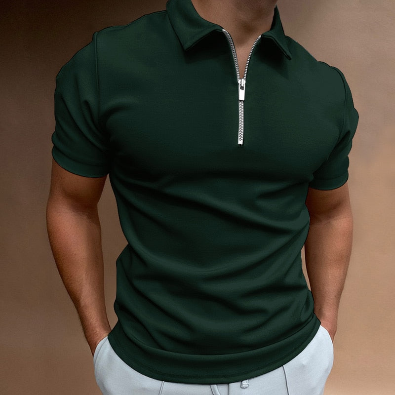 Elegantní polokošile jednobarevná