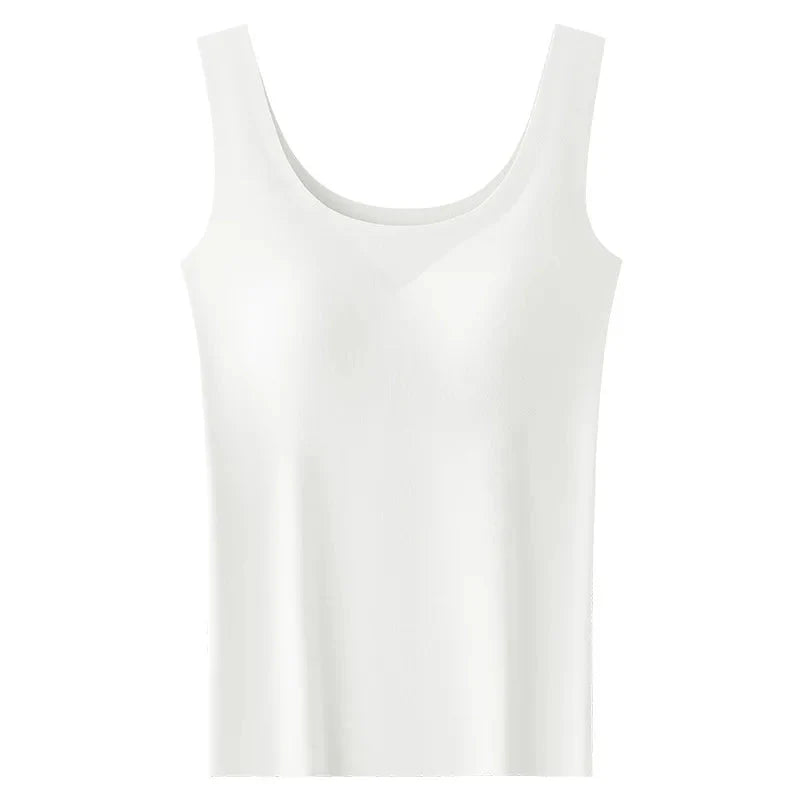 Seamless top med integreret bh