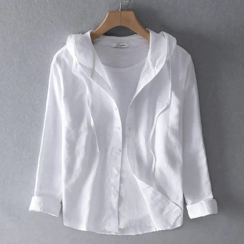 Blouse en Lin Respirante pour Femme