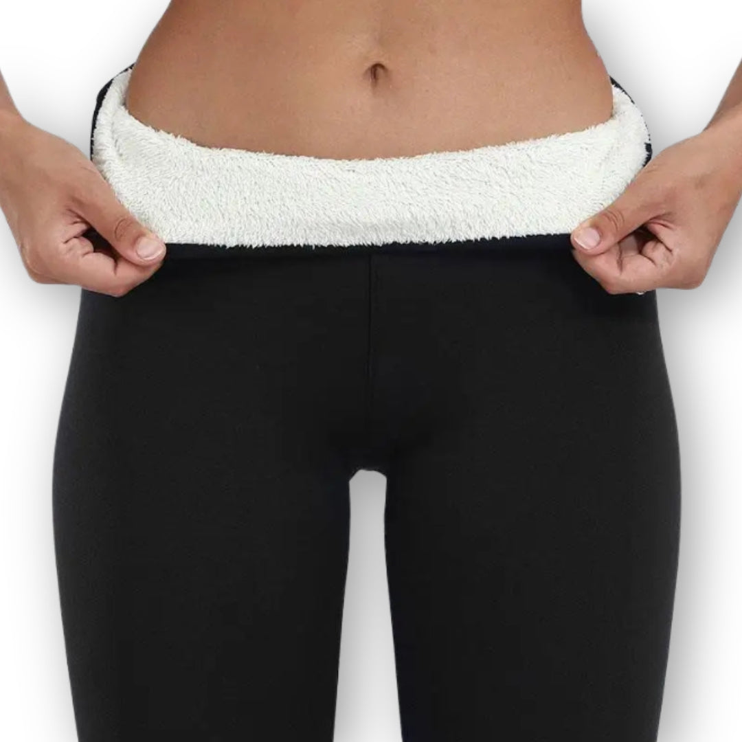 Colanți termici din fleece – ultra călduroși și comozi