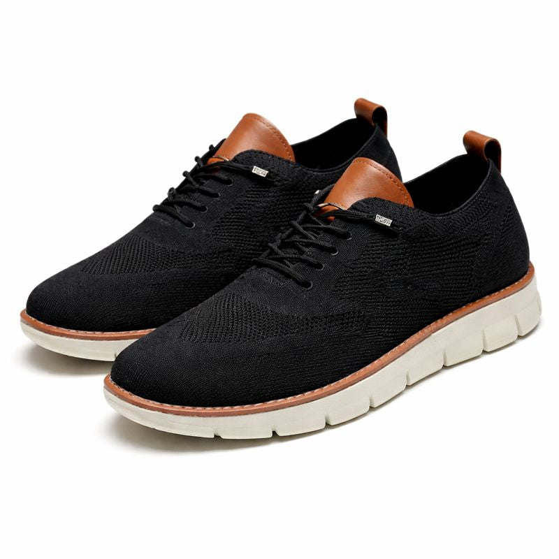 Zapatillas casuales con cordones para hombre