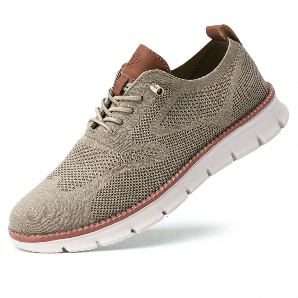 Zapatillas casuales con cordones para hombre