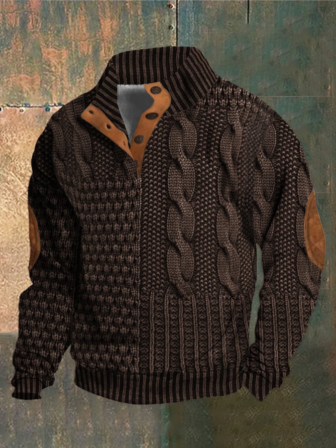 Casual pullover with buttons for a simple and chic look