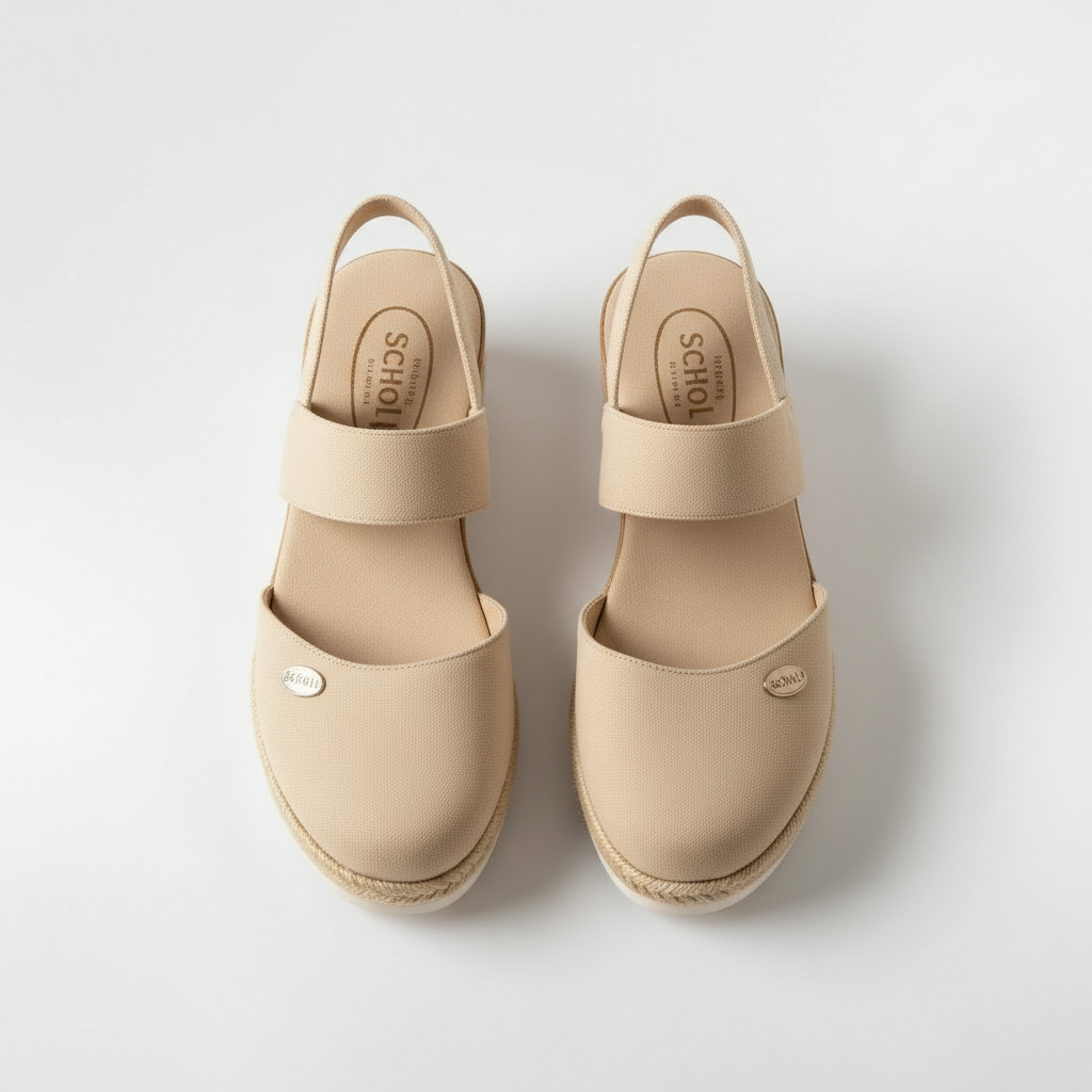 Γυναικεία πέδιλα espadrilles με λουράκι και πλατφόρμα σόλα για το καλοκαίρι