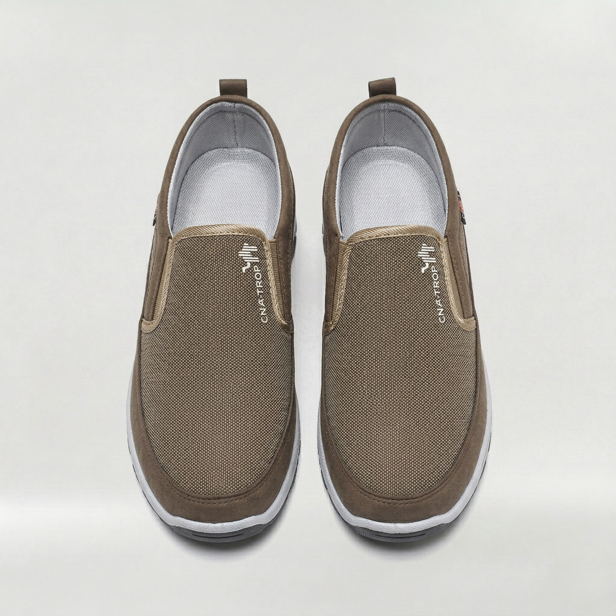 Ανδρικά Παπούτσια Slip On Casual από Διαπνέον Υφασμα με Αντιολισθητική Σόλα για Εξωτερικούς Χώρους