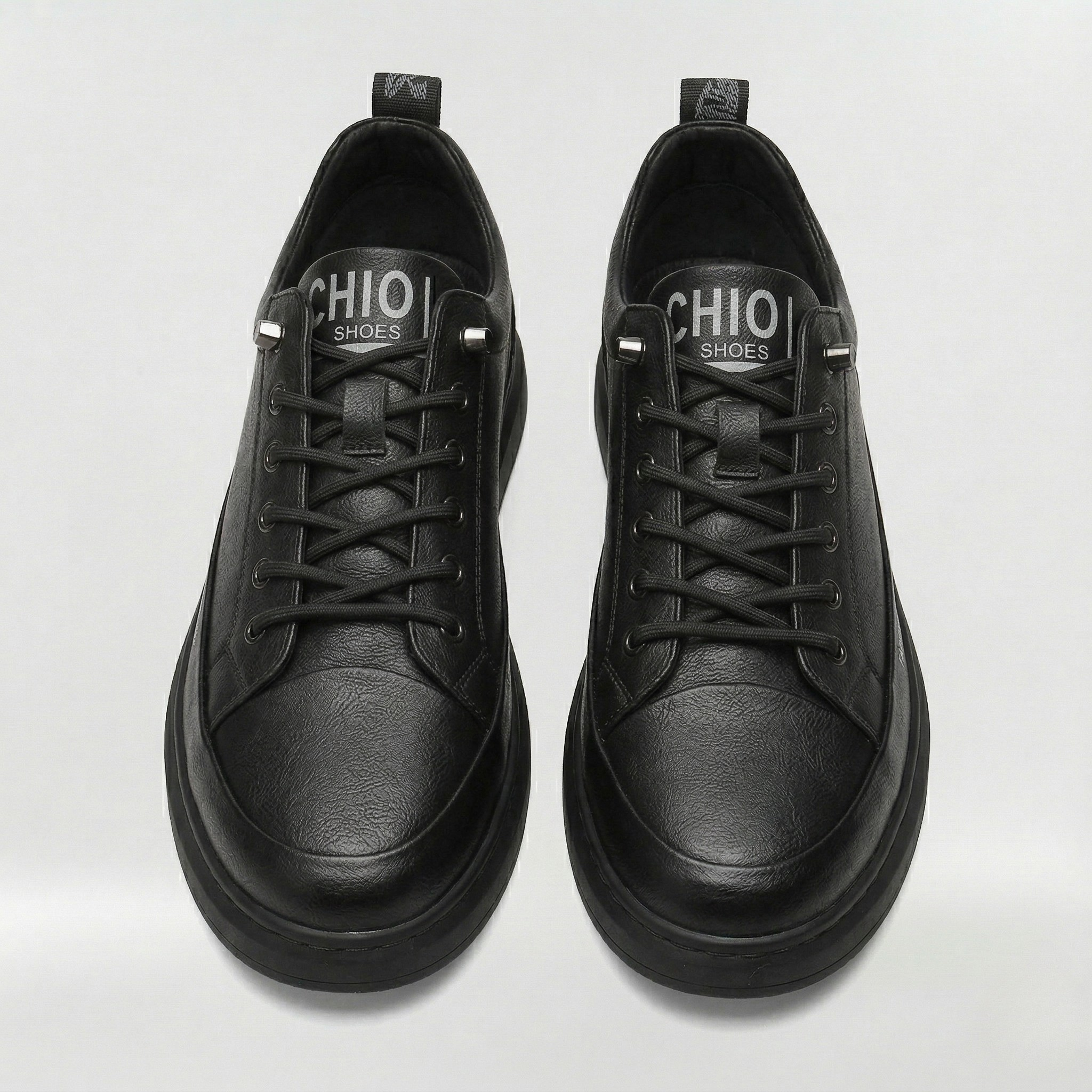 Sneakers Uomo Casual in Pelle Sintetica con Lacci Scarpe Basse Sportive Urbane