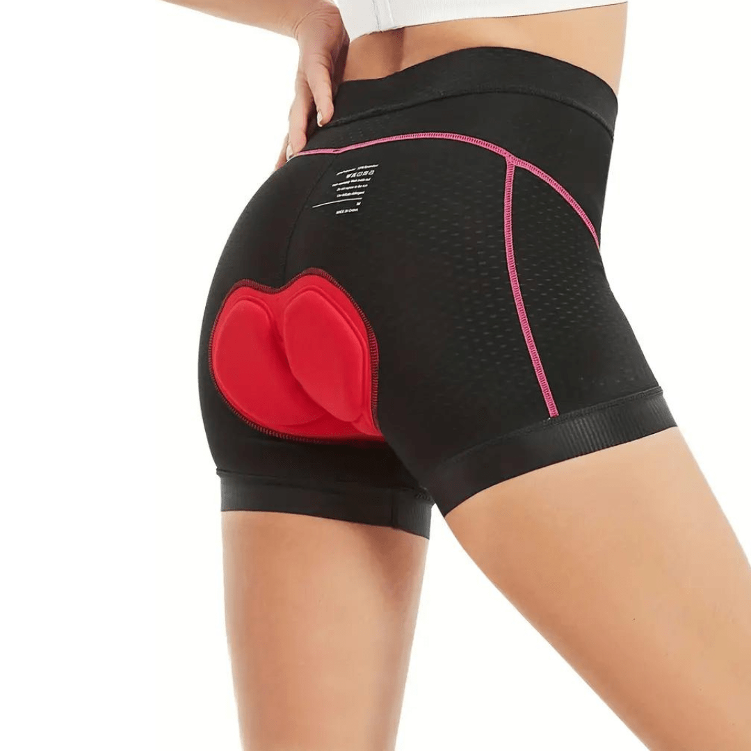 Women's Breathable Cycling Shorts – Gel Padding and Supportive Fit