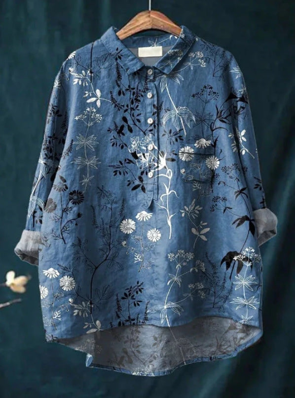 Blusa floreale elegante