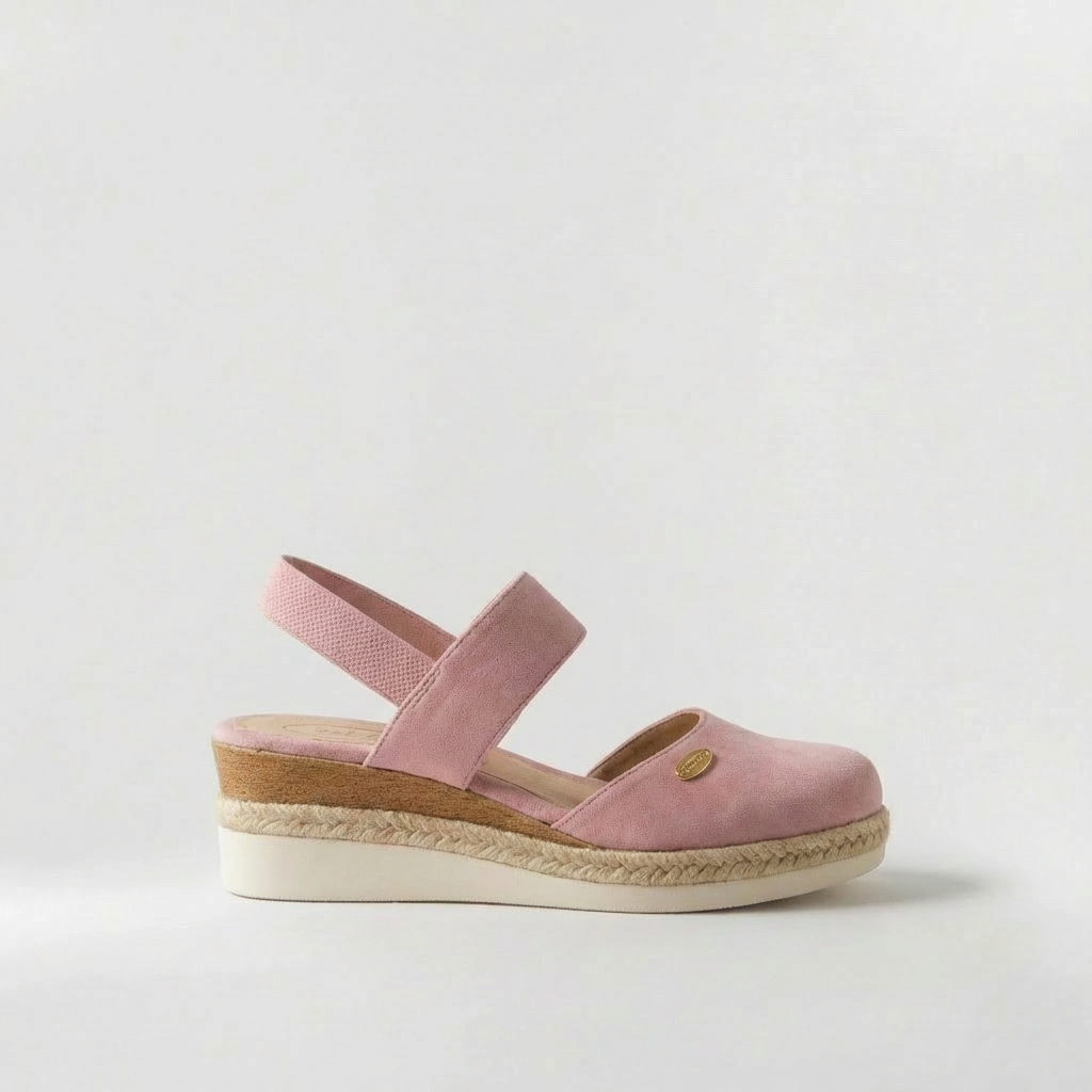 Γυναικεία πέδιλα espadrilles με λουράκι και πλατφόρμα σόλα για το καλοκαίρι