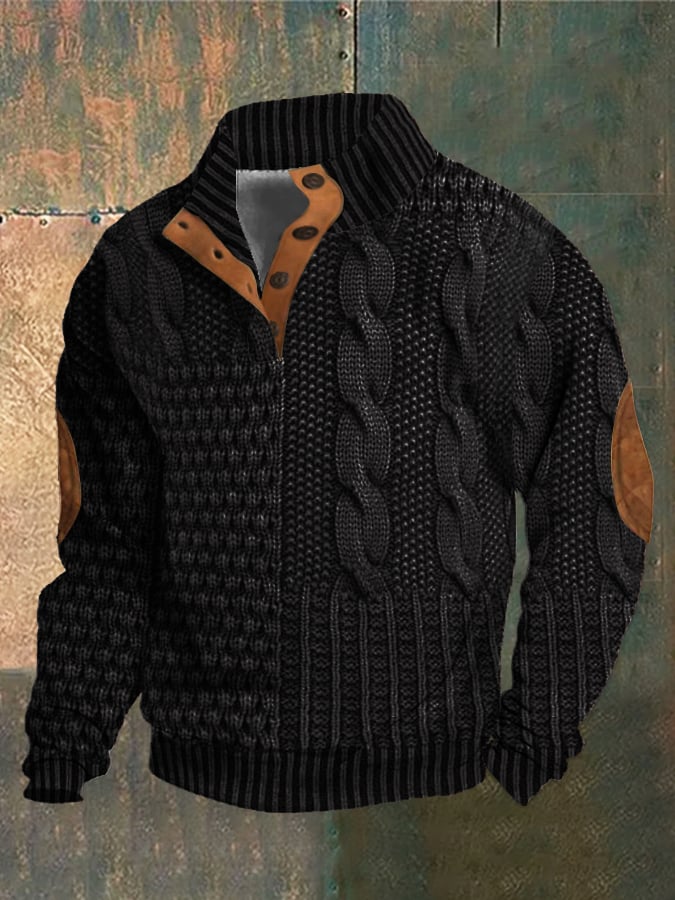 Casual pullover with buttons for a simple and chic look