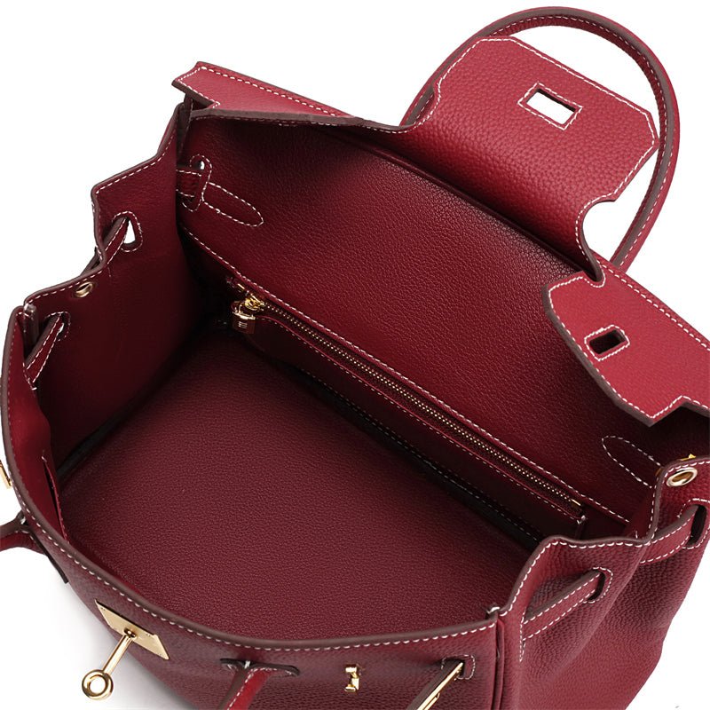 Borsa a mano di lusso in vera pelle da donna - Elegante e funzionale