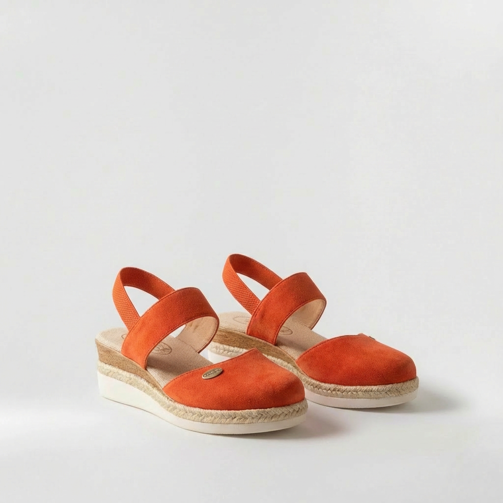 Γυναικεία πέδιλα espadrilles με λουράκι και πλατφόρμα σόλα για το καλοκαίρι