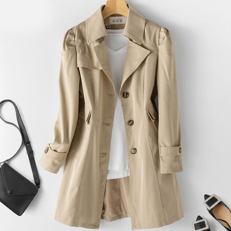 Trench in cashmere premium