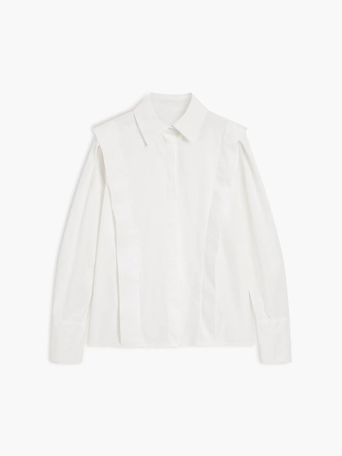 Damebluse med tern, flere knapper og forskellige farver
