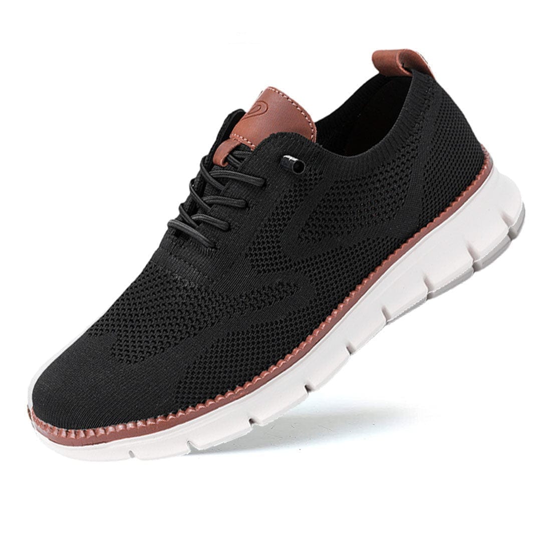 Sapatos ortopédicos respiráveis para caminhada com suporte plantar