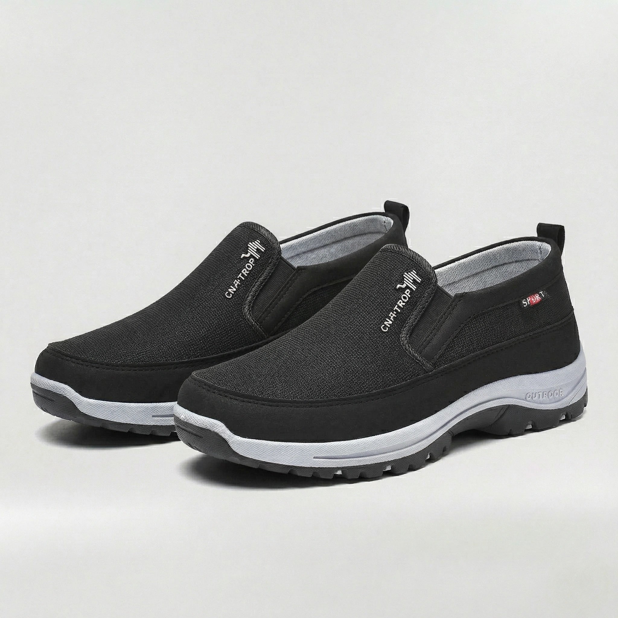 Ανδρικά Παπούτσια Slip On Casual από Διαπνέον Υφασμα με Αντιολισθητική Σόλα για Εξωτερικούς Χώρους