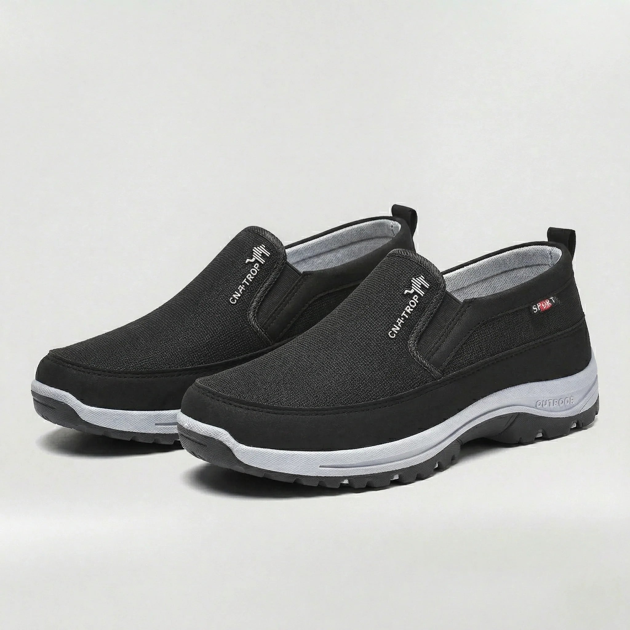 Scarpe Uomo Slip On Casual in Tessuto Traspirante con Suola Antiscivolo Outdoor