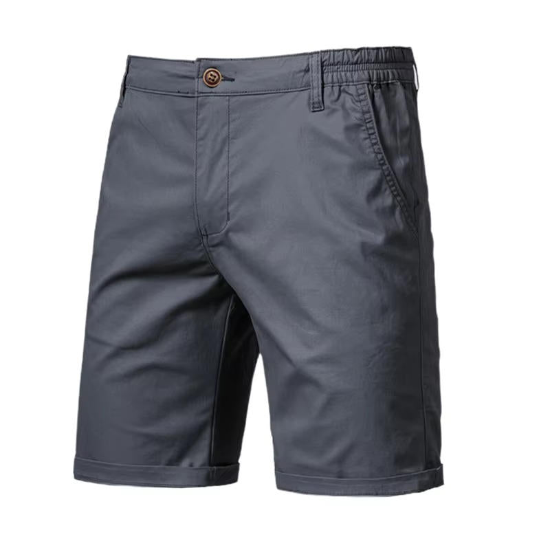 Pantalones Cortos de Hombre de Algodón con Bolsillos