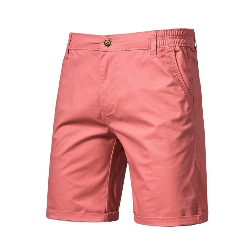 Pantalones Cortos de Hombre de Algodón con Bolsillos