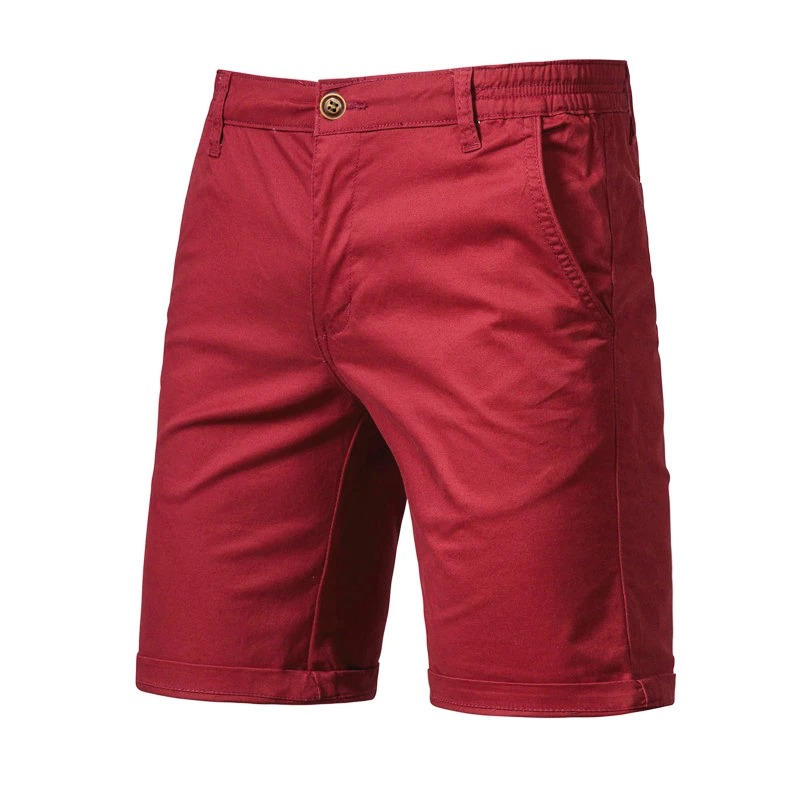 Pantalones Cortos de Hombre de Algodón con Bolsillos