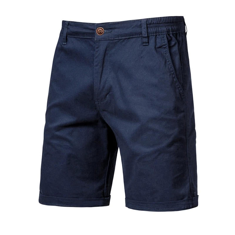 Pantalones Cortos de Hombre de Algodón con Bolsillos