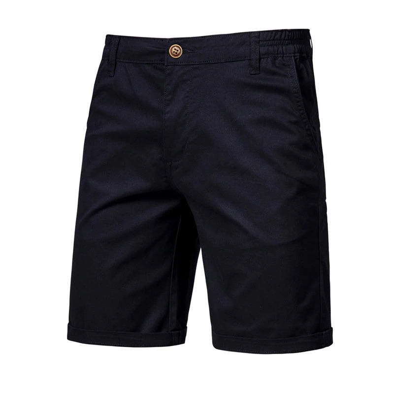 Pantalones Cortos de Hombre de Algodón con Bolsillos