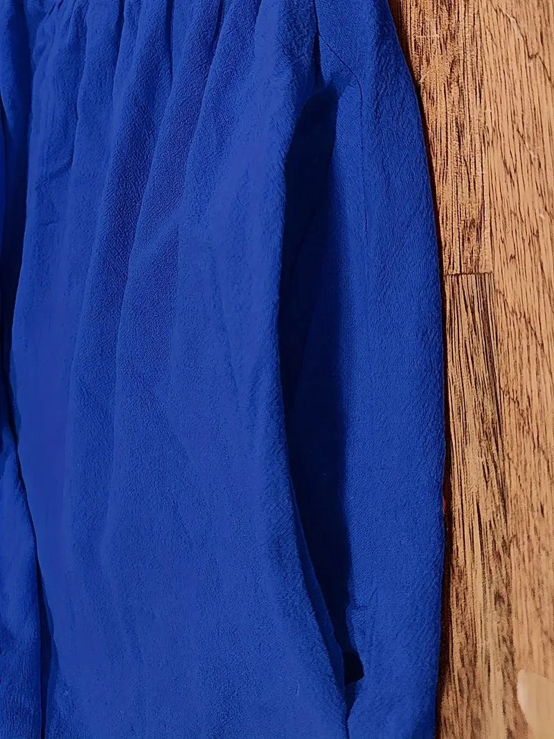 Vestido em Linho Premium com Bolsos