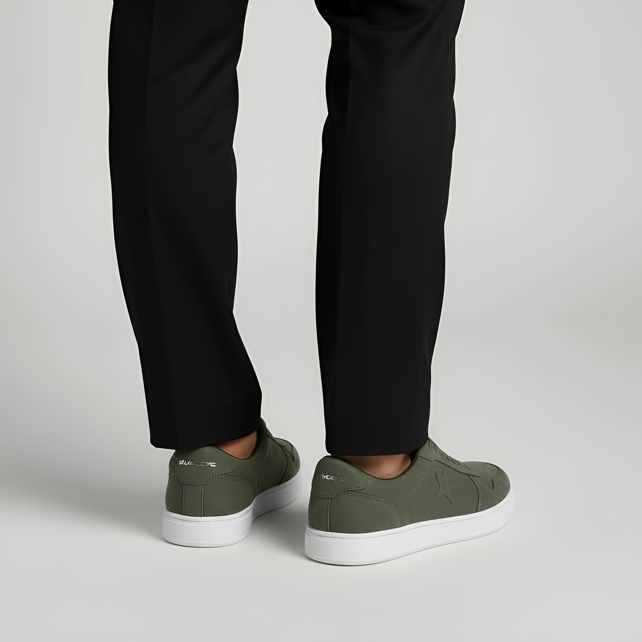 Ανδρικά casual sneakers με κορδόνια, αθλητικά παπούτσια με επίπεδη σόλα και άνεση