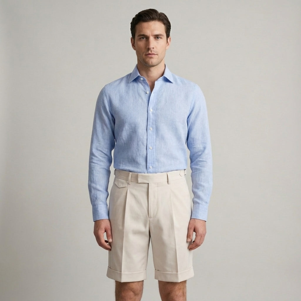 Saville Cotton Shorts