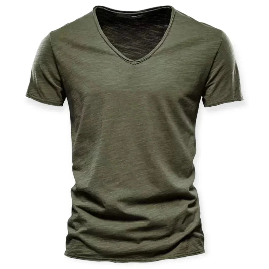 Camiseta de hombre con cuello en V