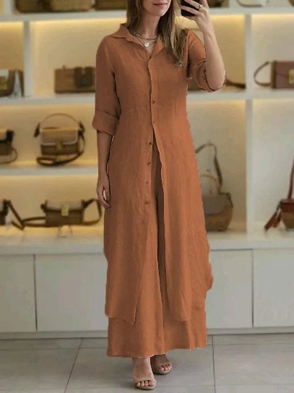 Mathilda™ Σετ Δύο Τεμαχίων από Λινό