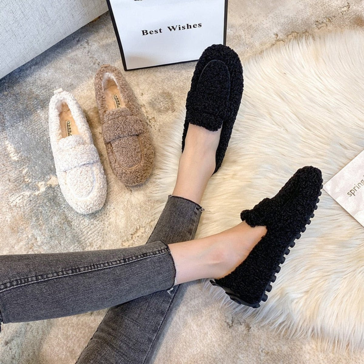 Elisja Warm Plush Shoes
