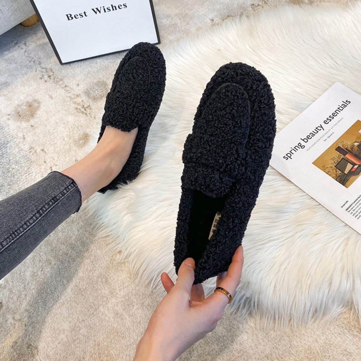 Elisja Warm Plush Shoes