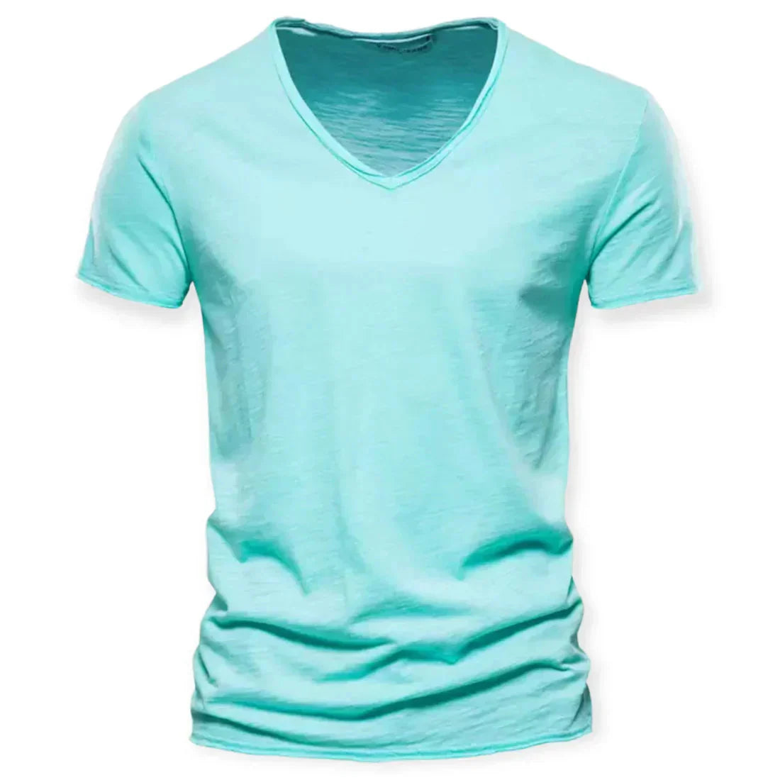 Camiseta de hombre con cuello en V