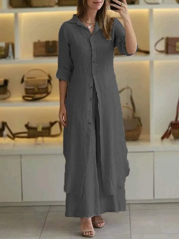 Mathilda™ Σετ Δύο Τεμαχίων από Λινό