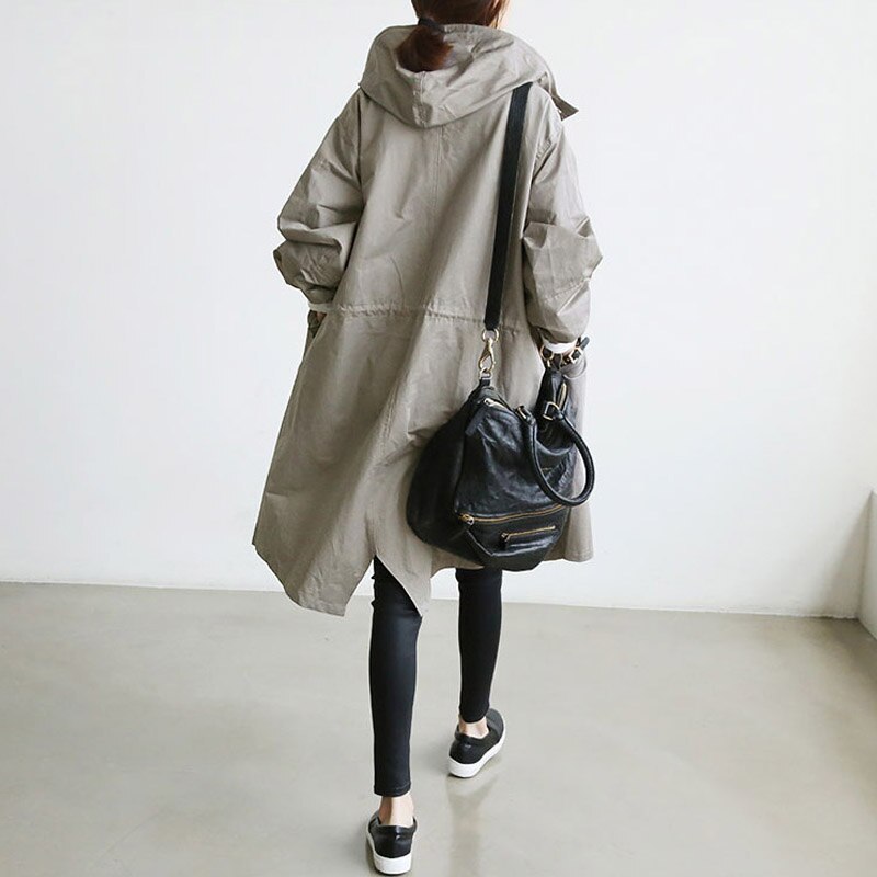 Tina - Elegant trenchcoat i bomuld