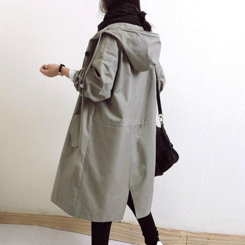 Tina - Elegant trenchcoat i bomuld