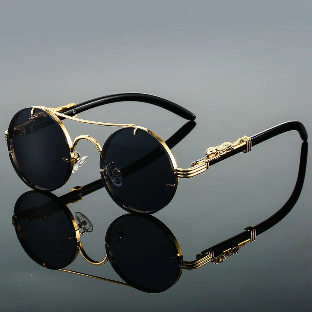 Lunettes de Soleil Vintage à Double Pont - Style Rétro et Protection Moderne