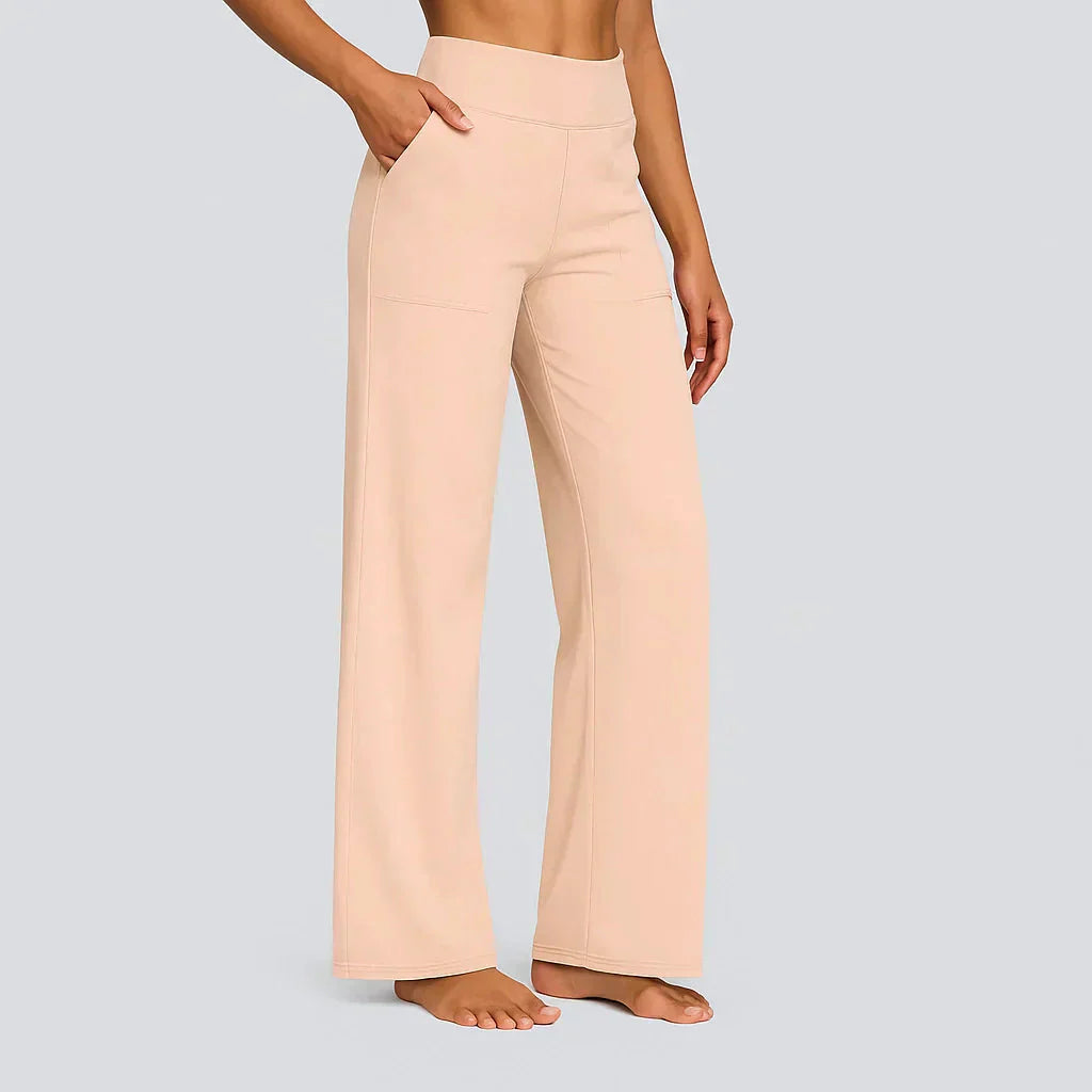 Soft and Elegant Women's Yoga Pants – High-Waisted Activewear