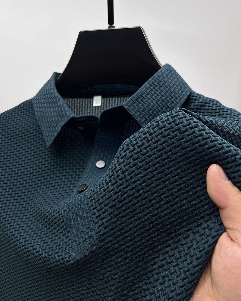 Elegantní letní hedvábná košile s luxusním úpletem