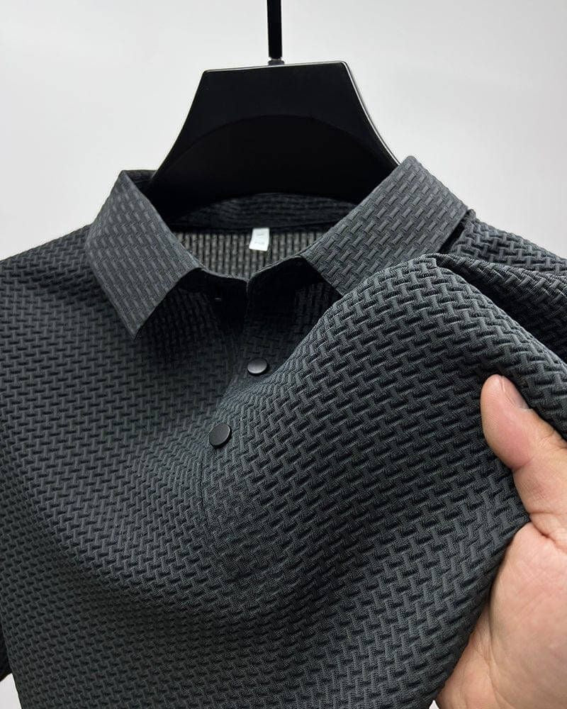Elegantní letní hedvábná košile s luxusním úpletem