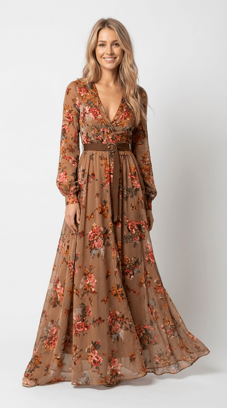 Šaty Maxi Boho Camilla