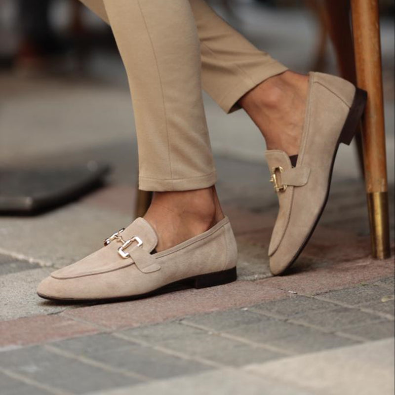 Mocassini Slip-On da Uomo con Morsetto
