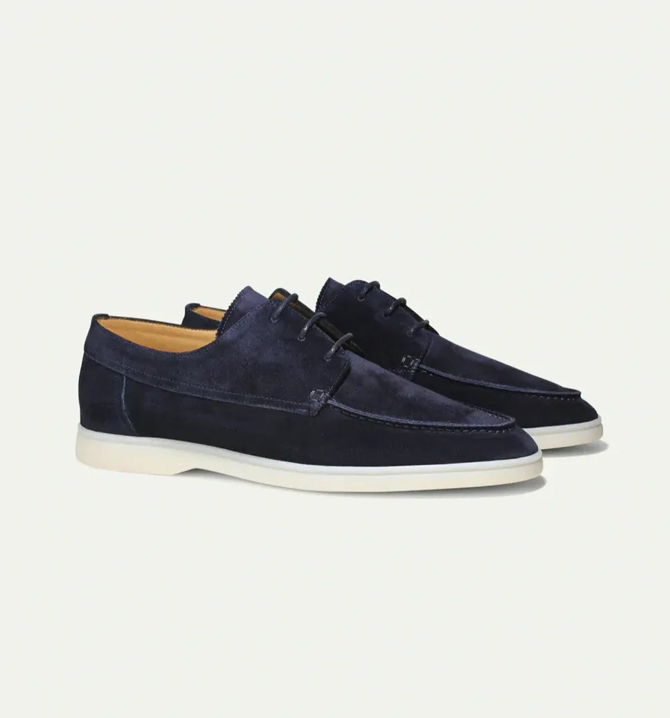 Premium men's suede moccasins