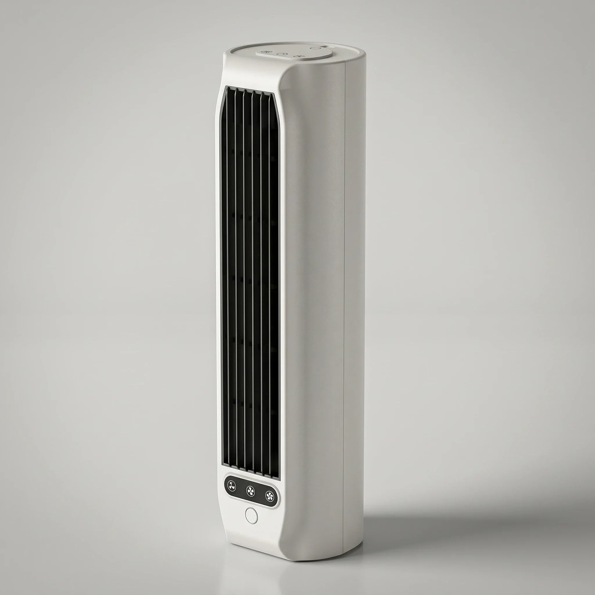 Compact Tower Fan with Oscillation for Home and Office