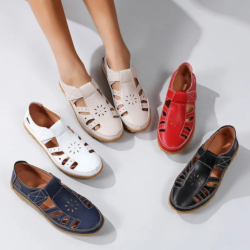 AIRFLEXA™ - Sandali da Donna con Velcro Comodi e Regolabili