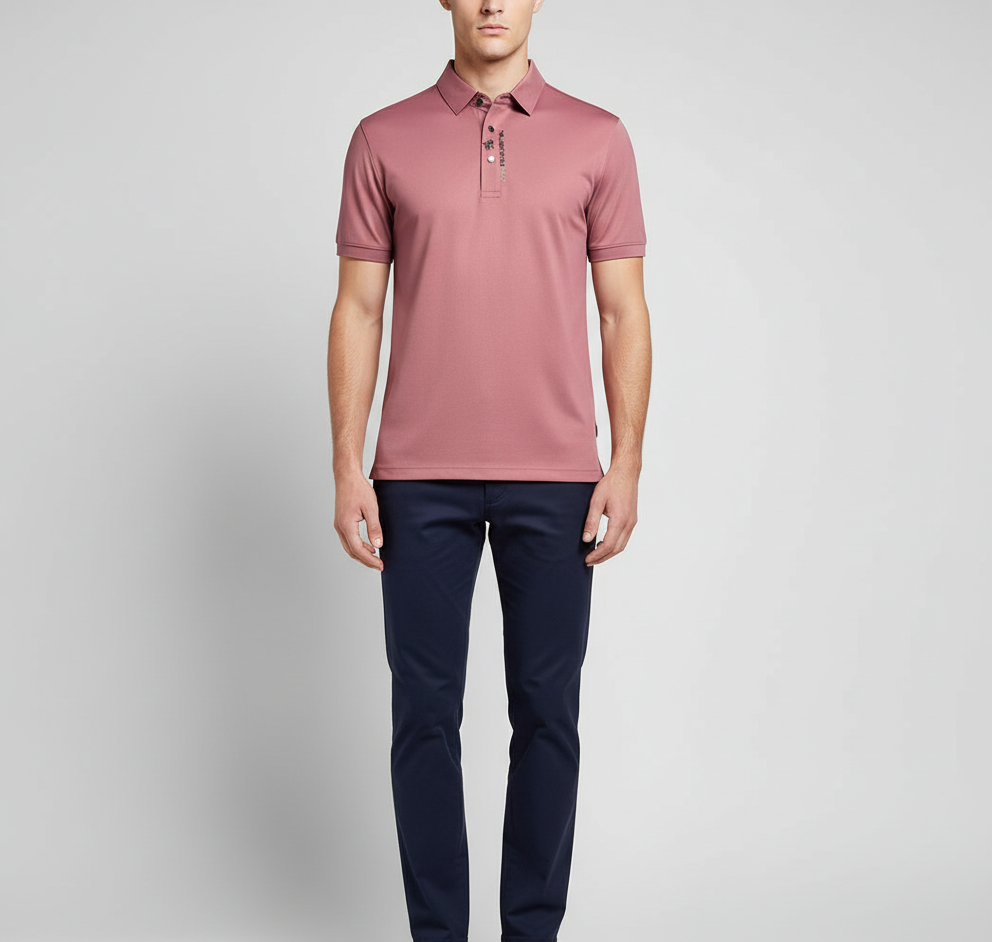 Valerios Fashion polo uomo in cotone