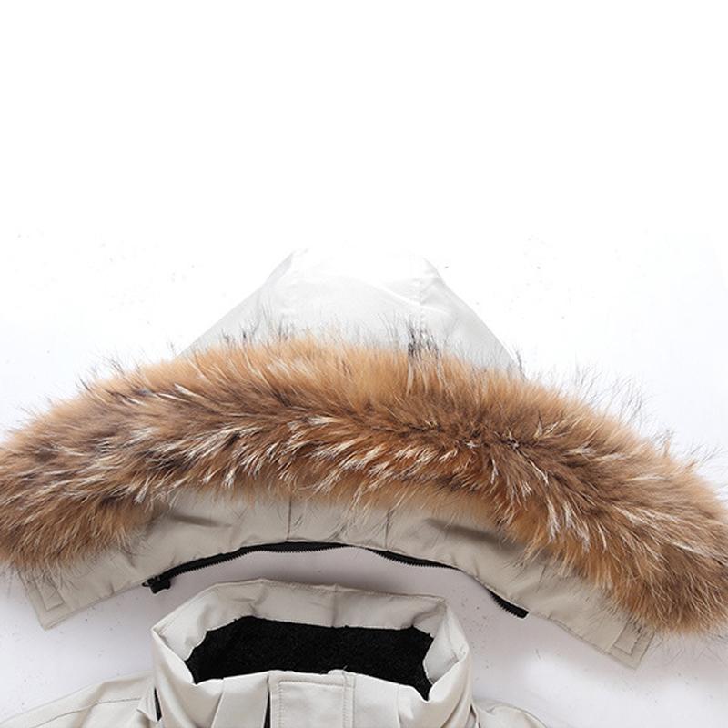 Parka da Uomo Caldo e Spesso Giacca Invernale Confortevole | con Cappuccio in Pelliccia