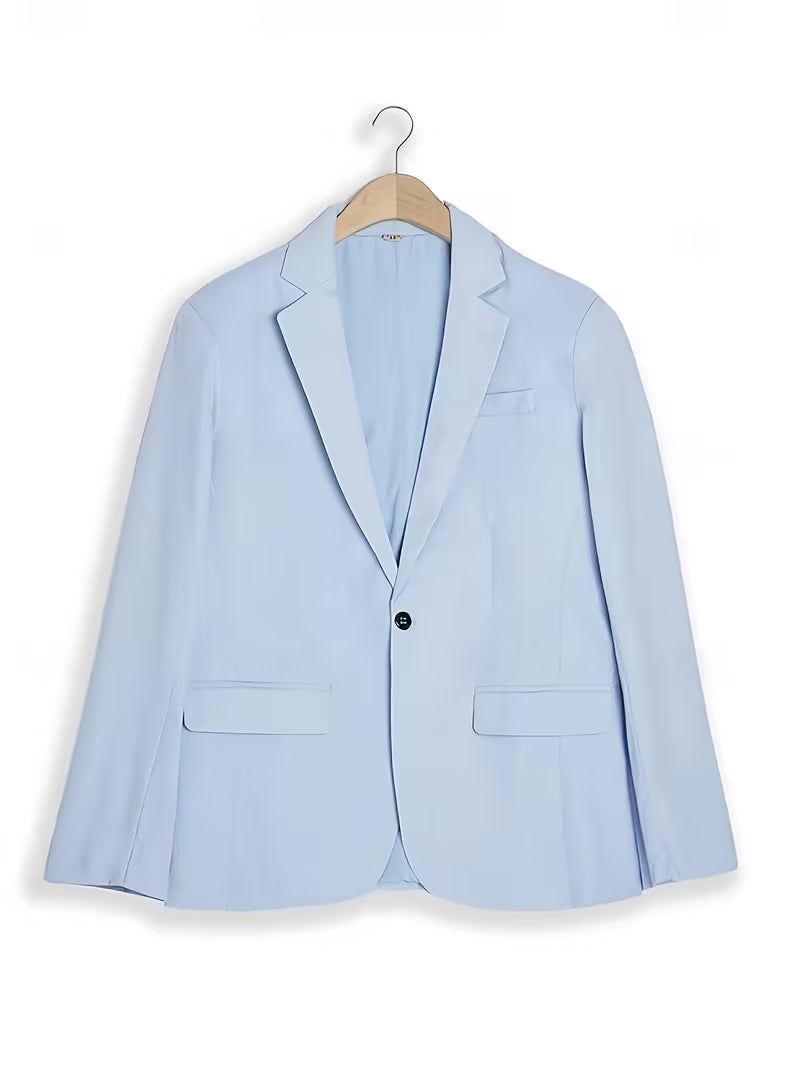 Completo Elegante da Uomo con Blazer Monopetto e Pantaloni Coordinati